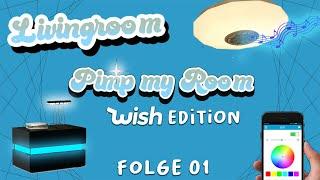 Deckenlampe mit Lautsprecher und  LED Nachtschrank von WISH | Pimp my Room - Wish Edition E01