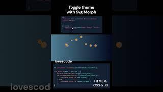 Create a Stunning Theme Toggle with SVG Morph Animations