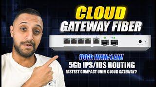 UniFi Cloud Gateway Fiber - The Fastest Compact Gateway!