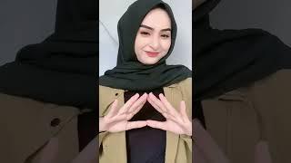 CEWEK CANTIK BERHIJAB || CANTIK IMUT WANITA BERJILBAB PARODI GOYANG #shorts #short #hijab #tiktok