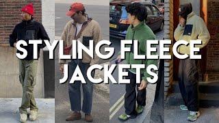 How to Style Fleece Jackets | Men’s Fashion Style Winter 2024