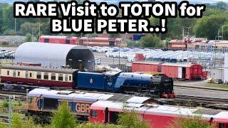 RARE Visit to Toton for A2 60532 "BLUE PETER' - Plus the 'FLYING DUSTMAN' & De-Branded DB Class 60's