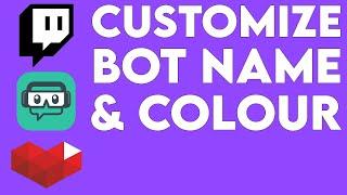  Customize Bot Name & Bot Chat Colour // Streamlabs Tutorial