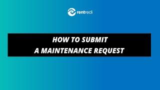 Tenant App: Maintenance Requests