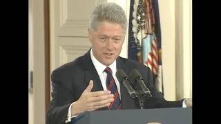 President Clinton's 134th News Conference (1997)