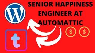 Senior Happiness Engineer | Automattic | WordPress | Work From Home | Internet Income Ninja ‍