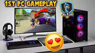 1st Time Playing in PC Free Fire Tamil || JILL ZONE