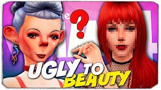 ИЗ СТЕСНЯШКИ В БИЧ ГЕРЛ - ПЛАСТИЧЕСКИЙ ХИРУРГ В СИМС 4 - The Sims 4 (Ugly To Beauty) 