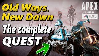 Old Ways New Dawn Bloodhound Event all chapters + packs  Apex Legends chronicles