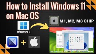 How to Install Windows 11 on MacBook M1, M2, M3 || Quick and Easy || 100% Working