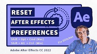 After Effects: How To Reset Preferences