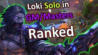 LOKI BACK AT DOMINATING RANKED - SMITE Masters/GM