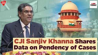 75th Constitution Day: CJI Sanjiv Khanna Shares Data on Pendency of Cases Before Courts | Law Today