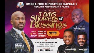 SHOWERS OF BLESSING WITH REV DR FIDELIS AYEMOBA - DAY 2, 25TH JULY, 2024.