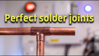 How to solder / sweat copper pipe for beginners in 7 easy steps