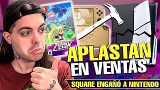 Nintendo SWITCH  y ZELDA APLASTAN en VENTAS a PS5 y XBOX sin SWITCH 2! | Square Traicionó a Nintendo