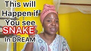 This will  happen if you see Dream about a snake -Do this instead…