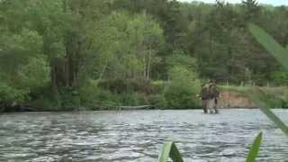 Spring Salmon Spey and Switch Fishing with Snowbee on a Devon river