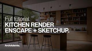 Real-time rendering with Enscape & SketchUp