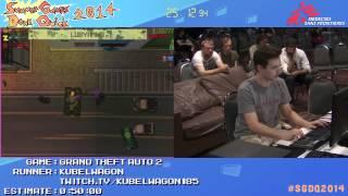 SGDQ 2014 - Grand Theft Auto 2 - KUBELWAGON - Speedrun