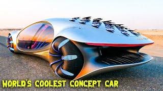 World's Coolest Concept Car - Mercedes AVTR | DRIVING the Future Mercedes with NO Steering Wheel