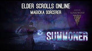 Magicka Sorcerer Pet Build "Summoner" - Morrowind ESO