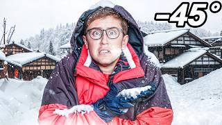 Trapped in a Snow Village in the Chinese Mountains 24HRS!!