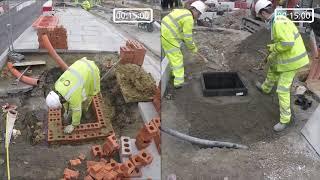 PRODUCT COMPARISON | STAKKAbox™Access Chamber VS Brick Build Chamber | Footway Chamber | Trial