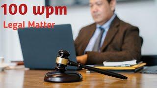 Legal Matter# Legal Dictation# Steno Dictation# 100 wpm# 510 words# High Courts# supreme court