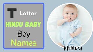 T Letter Baby Boy Names | Top 50 Latest Hindu Baby Boy Names by Alphabet 'T' | Saru's Empire