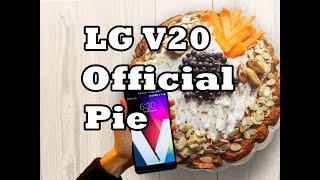 LG V20 Android PIE OFFICIAL Upgrade \ New FEATURES