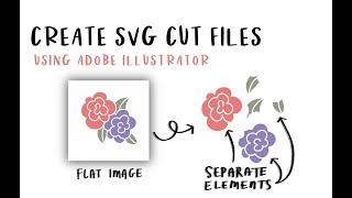 How to create an SVG cut file using Adobe Illustrator