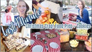 Christmas Rush!  Grocery Haul, Costco + ALDI (what!), Food Prep, Cookie Decorating, and MORE!