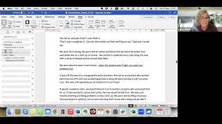 The Writing Room - Building your Book  in a Word Document