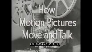 HOW MOTION PICTURES MOVE AND TALK   MOVIE TECHNOLOGY 59274