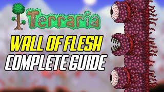 Terraria How To Defeat The Wall Of Flesh Guide (Spawning, Loot, Tips & Tricks)