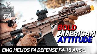 Bold American Attitude - EMG Helios F4-Defense F4-15 ARS-L AEG Review