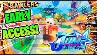 Testeando JUMP STARS el nuevo BRAWL STARS de ROBLOX  #roblox