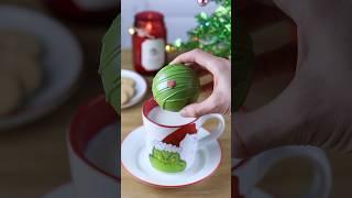 Making a Grinch Bomb  #baking