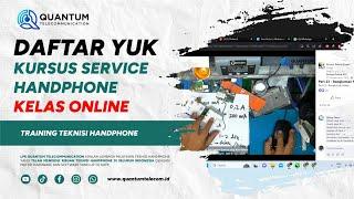 KURSUS SERVICE HANDPHONE KELAS ONLINE