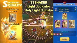 SSSnaker Light Judicator | Holy Light S Snake Skill Preview