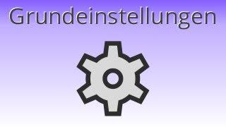 2: PlanogramBuilder-Grundeinstellungen