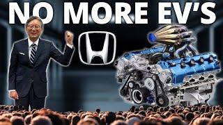 Honda CEO: "This New Engine Will DESTROY The Entire EV Industry!"