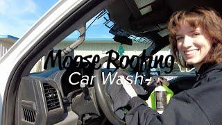 Moose Roofing Car Wash!