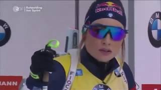 Biathlon - " Sprint Damen " - Ruhpolding 2020 / " Sprint Women "