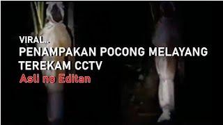 Viral Video penampakan pocong lewat CCTV