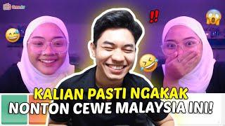 Dijamin Ngakak‼️ Cewe Malaysia Ini Cantik & Lucu Bangettt !! WKWKWK Ome.TV Internasional