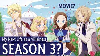 My Next Life as a Villainess Season 3 Release Date?
