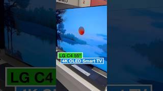 Impressive LG 55” C4 OLED 4K Smart TV #shorts