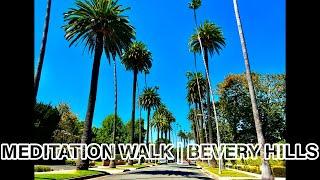 Walk through Beverly Hills' Famous Palm Tree-Lined Streets